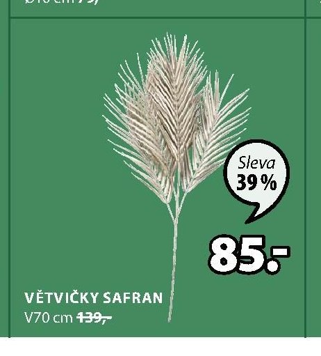 VĚTVIČKY SAFRAN