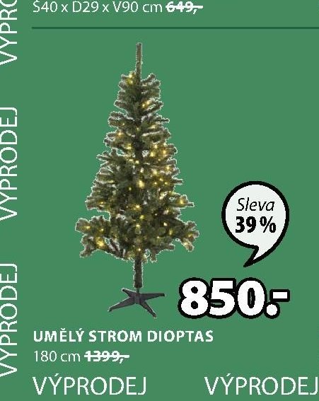 UMĚLÝ STROM DIOPTAS