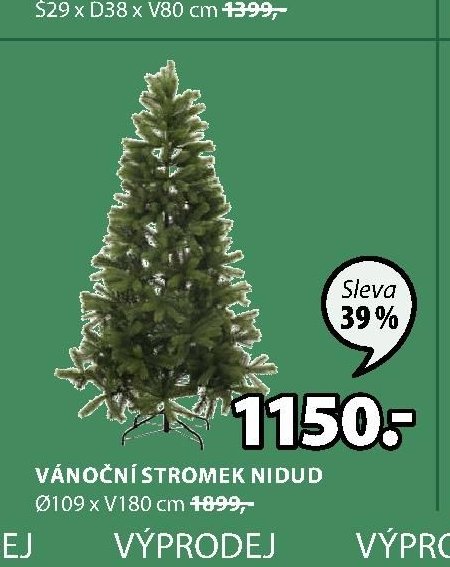 VÁNOČNÍ STROMEK NIDUD