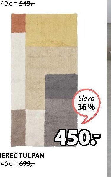 KOBEREC TULPAN 65x140 cm