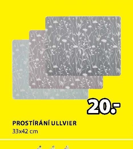 PROSTÍRÁNÍ ULLVIER