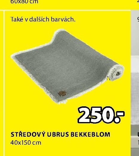 STŘEDOVÝ UBRUS BEKKEBLOM