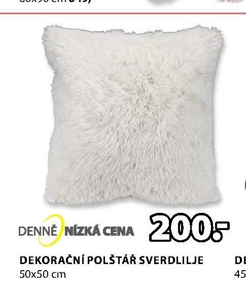 DEKORAČNÍ POLŠTÁŘ SVERDLILJE