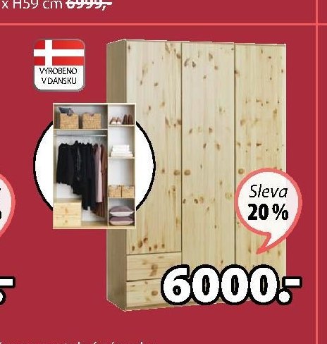 ŠATNÍ SKŘÍŇ DALLERUP