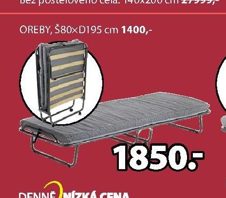 Postel pro hosty BAJLUM