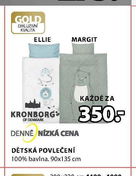 GOLD dětské povlečení