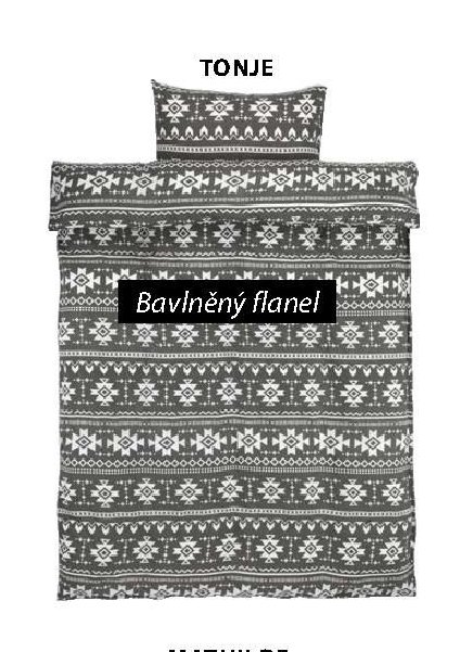 TONJE, Bavlněný flanel