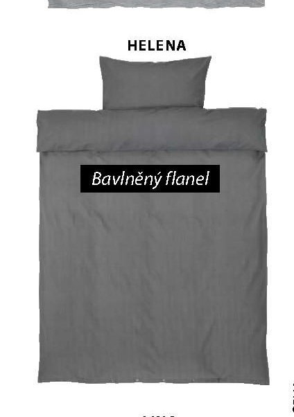 HELENA, Bavlněný flanel