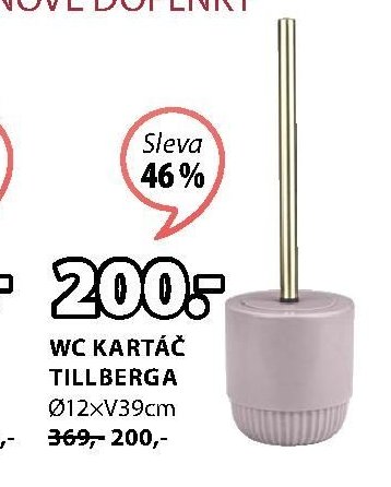 WC KARTÁČ TILLBERGA