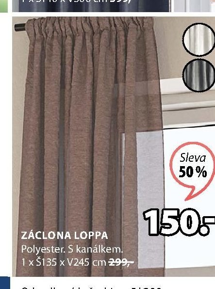 ZÁCLONA LOPPA