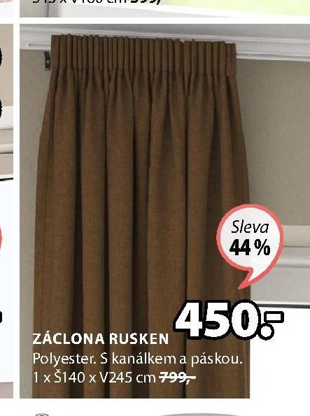 ZÁCLONA RUSKEN