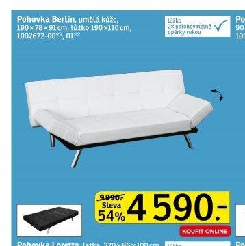 Pohovka Berlin