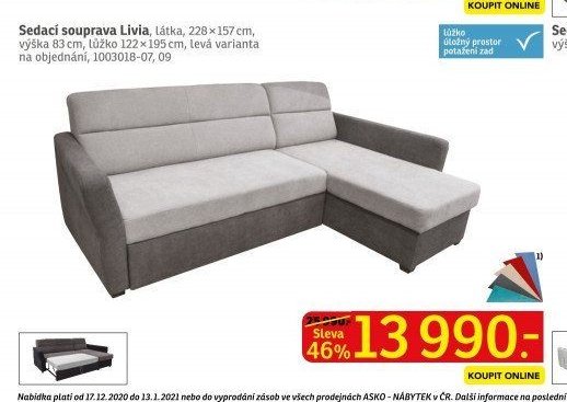 Sedací souprava Livia