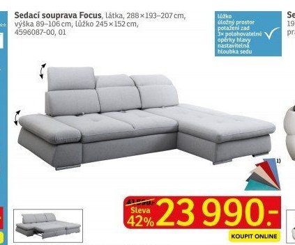 Sedací souprava Focus