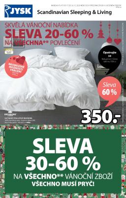 akční leták Jysk 17.12.2020-24.12.2020