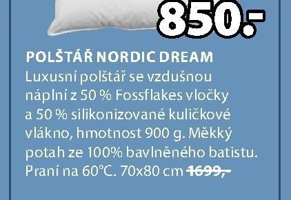 Gold Polštář Nordic Dream