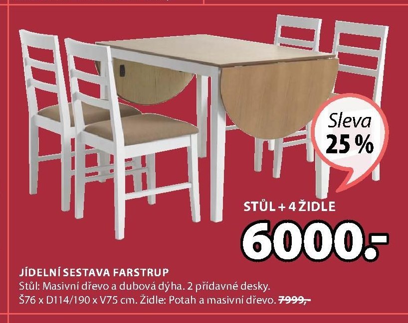 Jídelní sestava Farstrup