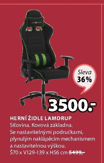 Herní židle Lamdrup