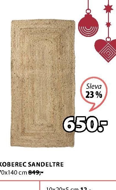 KOBEREC SANDELTRE 70x140 cm
