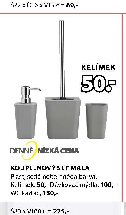 KOUPELNOVÝ SET MALA