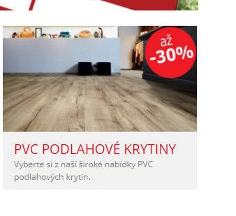 PVC PODLAHOVÉ KRYTINY