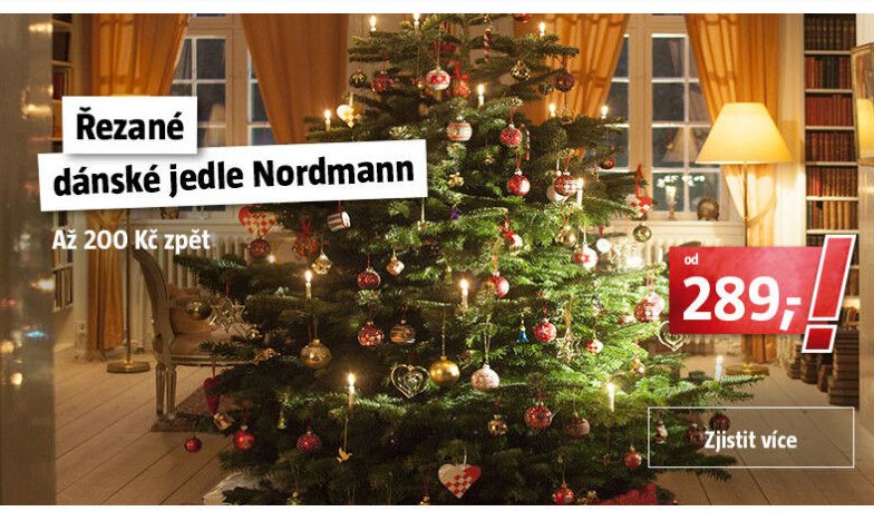 Řezané dánské jedle Nordmann