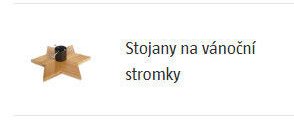 Stojany na vánoční stromky