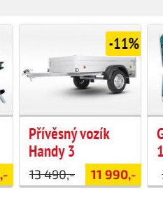 Přívěsný vozík Handy 3