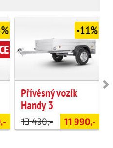 Přívěsný vozík Handy 3