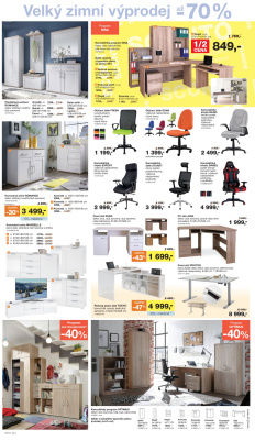 akční leták Sconto nábytek 28.12.2020-21.1.2021