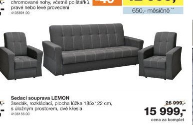 Sedací souprava LEMON
