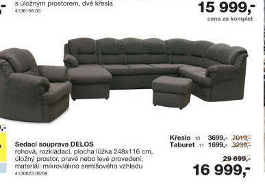 Sedací souprava DELOS