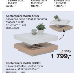 Konferenční stolek ANDY