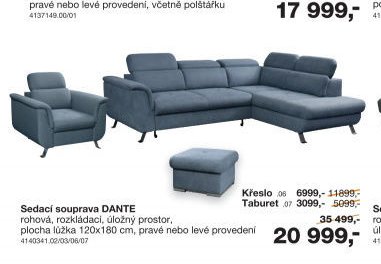Sedací souprava DANTE