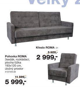 Pohovka ROMA