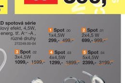 LED spotová série