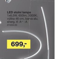 LED stolní lampa