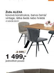 Židle ALEXA