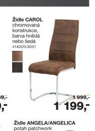 Židle CAROL