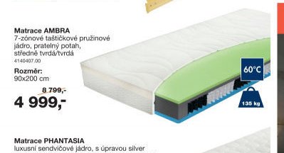 Matrace AMBRA