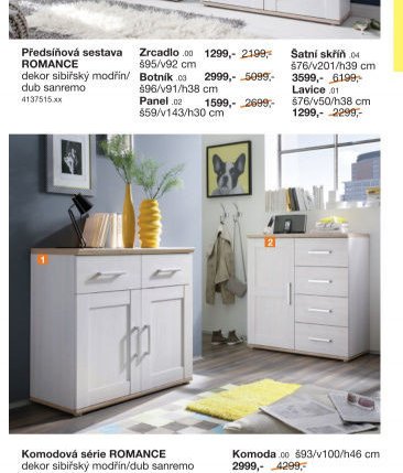 Předsiňová sestava ROMANCE