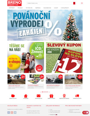 akční leták Breno koberce 30.12.2020-5.1.2021