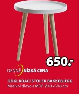 ODKLÁDACÍ STOLEK BAKKEBJERG