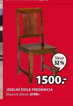 JÍDELNÍ ŽIDLE FREDERICIA