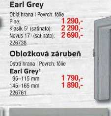 Obložková zárubeň Earl Grey
