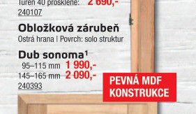 Obložková zárubeň Dub sonoma
