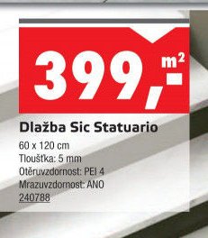 Dlažba Sic Statuario