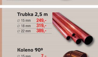Trubka 2,5 m