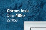 Tlačítko ovládací Komfort Chrom lesk