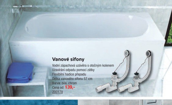 Vanové sifony